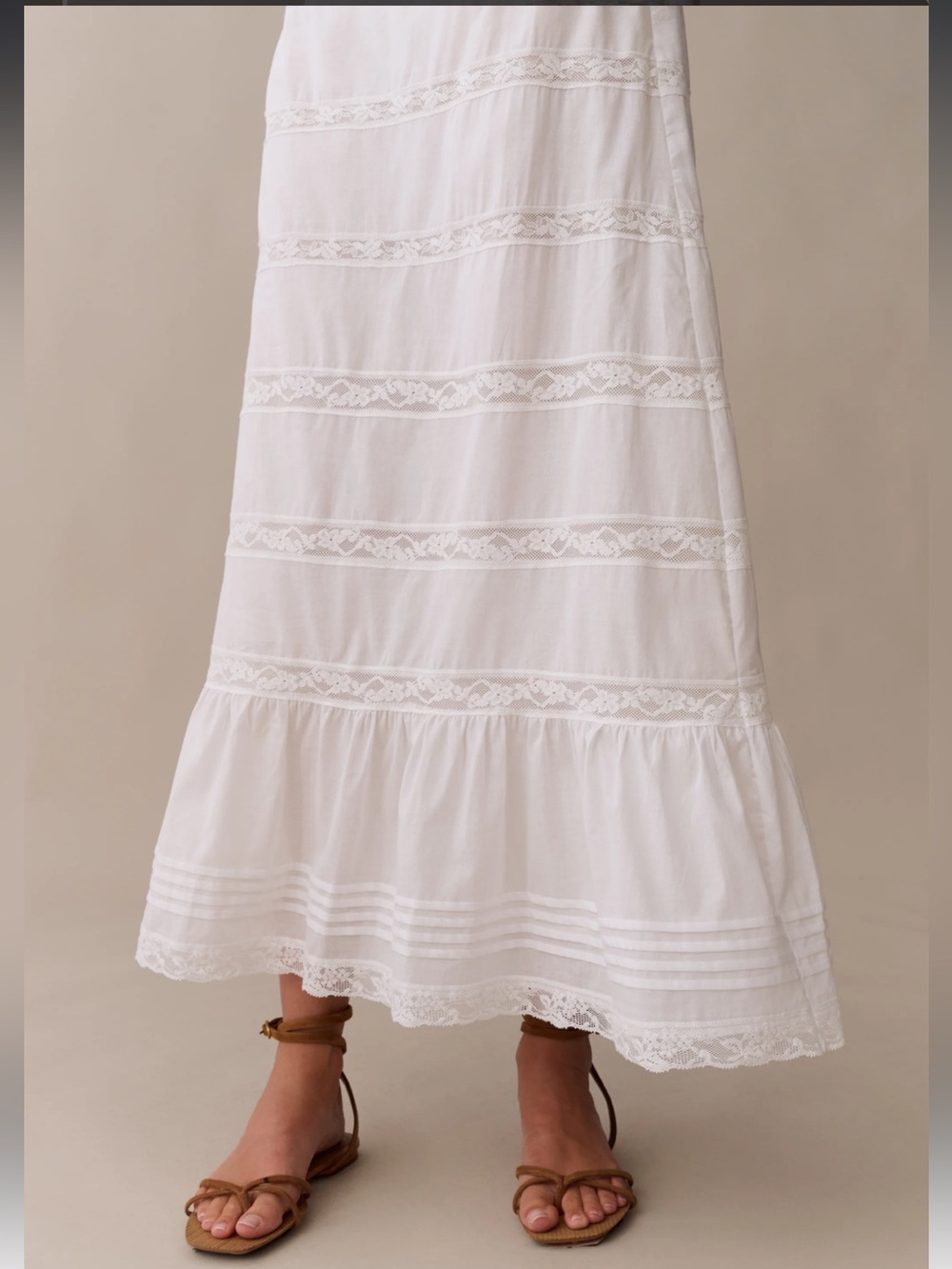 Few Moda Madeleine Cotton Ruffle Tiered Sorella Skirt 6